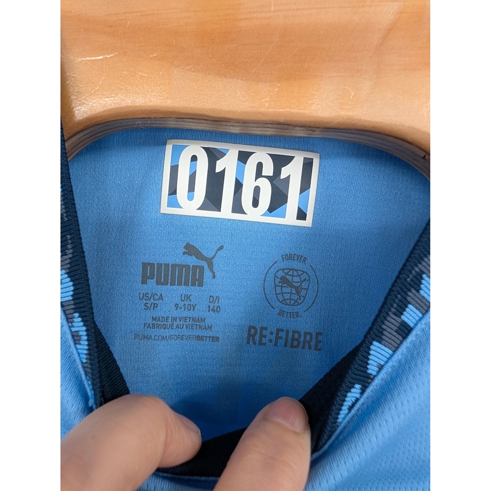 Puma Manchester City Erling Haaland #9 Jersey Youth Small S - Picture 3 of 7
